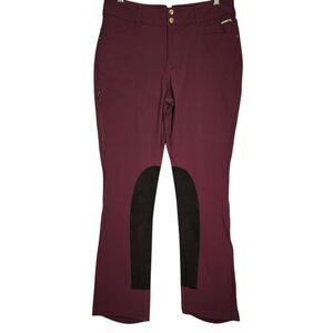Kerrits Leggings Womens Medium Purple  Full Seat Riding Pants Nylon Spandex  New
